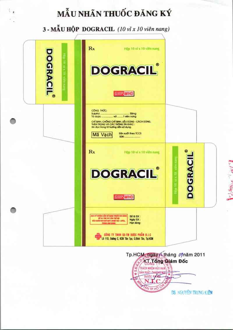 thông tin, cách dùng, giá thuốc Dogracil - ảnh 2