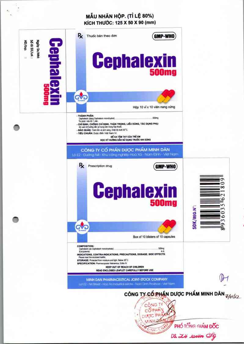 thông tin, cách dùng, giá thuốc Cephalexin 500mg - ảnh 1