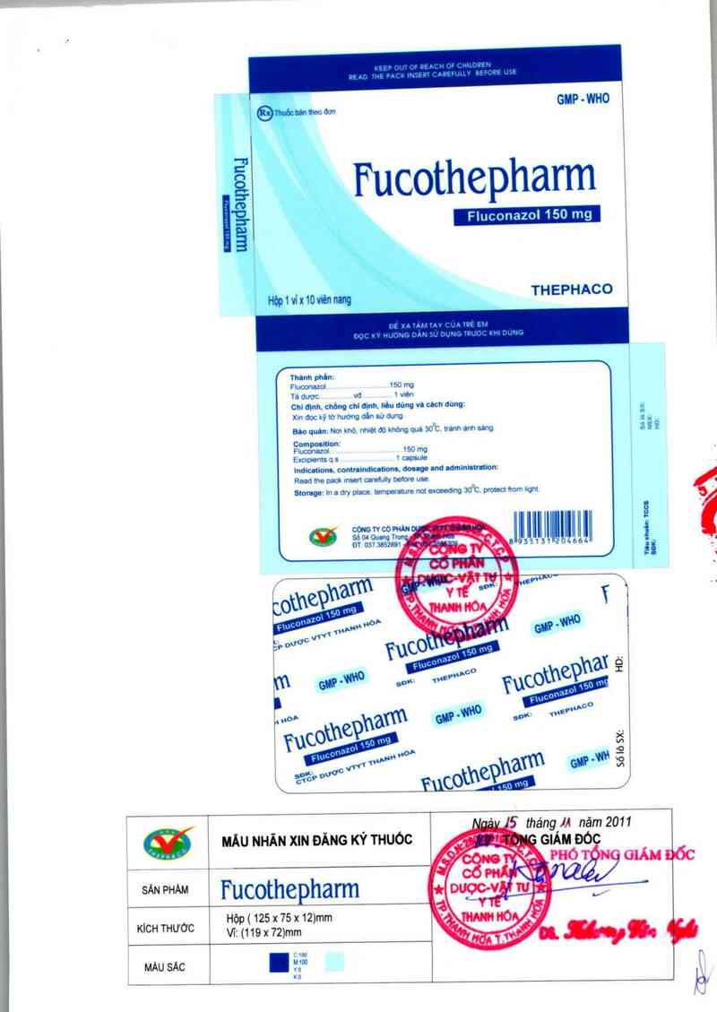 thông tin, cách dùng, giá thuốc Fucothepharm - ảnh 1