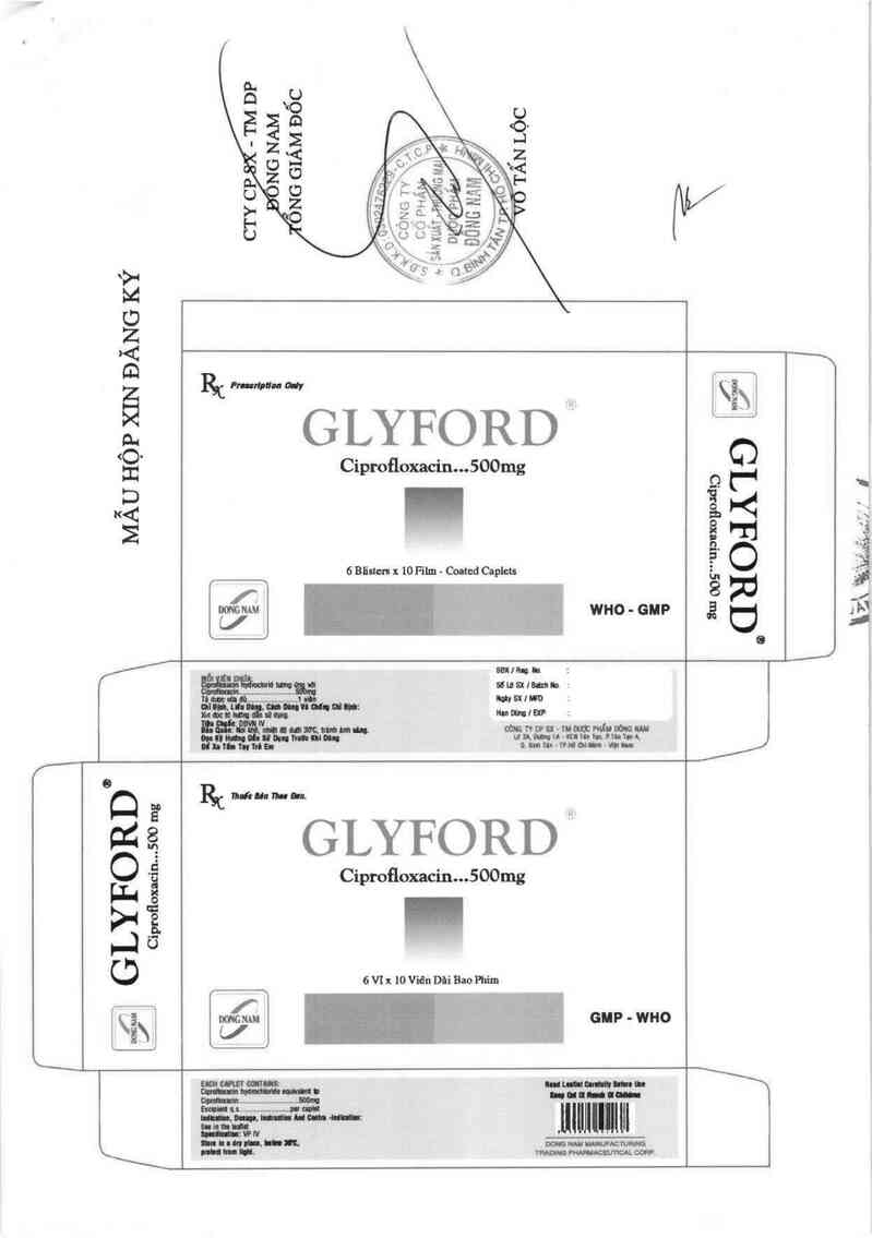 thông tin, cách dùng, giá thuốc Glyford 500 mg - ảnh 3