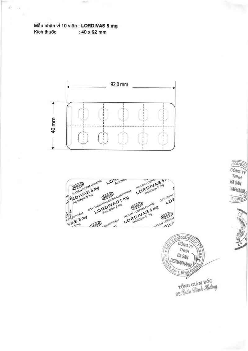 thông tin, cách dùng, giá thuốc Lordivas 5 mg - ảnh 1
