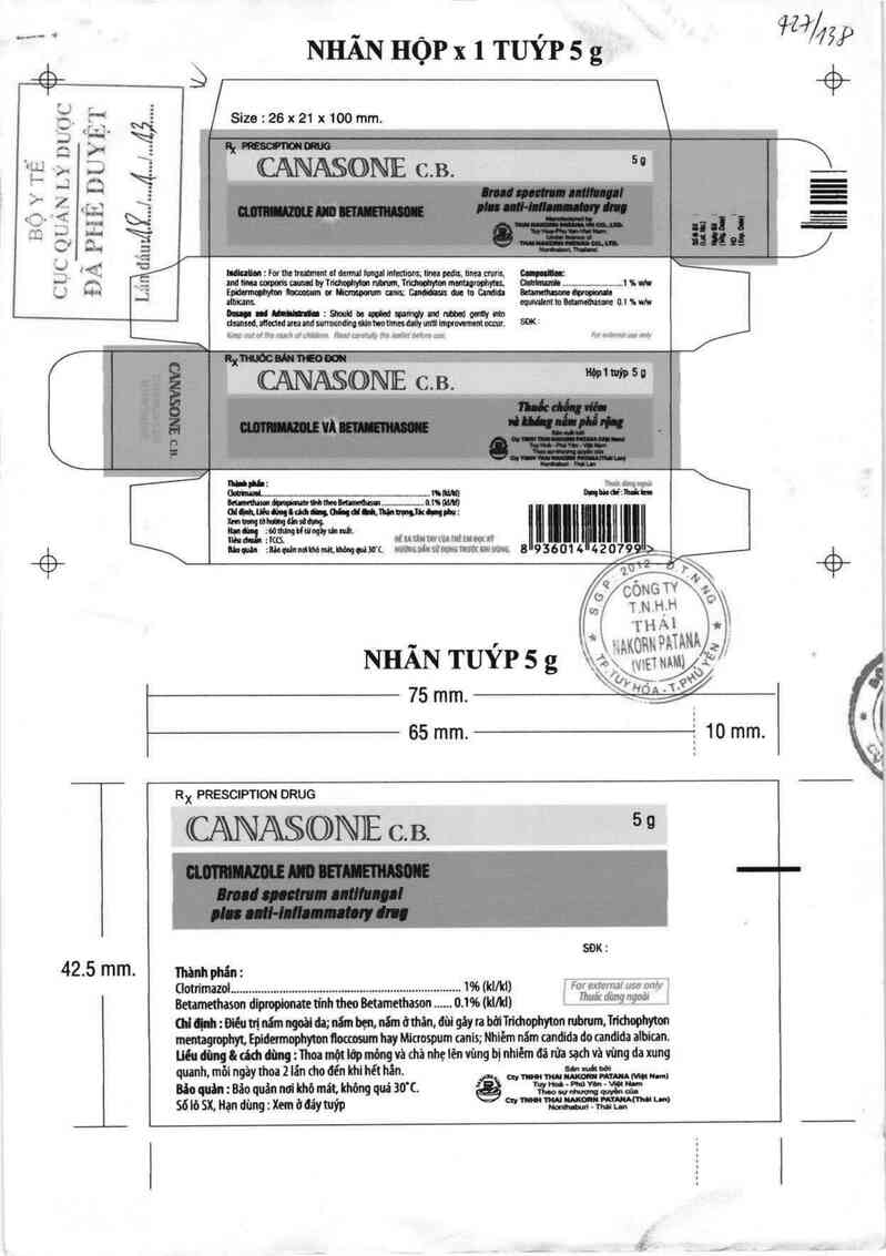 thông tin, cách dùng, giá thuốc Canasone C.B. - ảnh 0