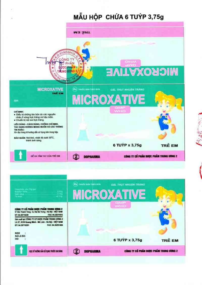 thông tin, cách dùng, giá thuốc Microxative - ảnh 1