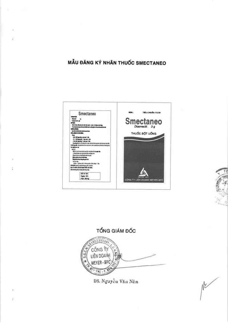 thông tin, cách dùng, giá thuốc Smectaneo - ảnh 2