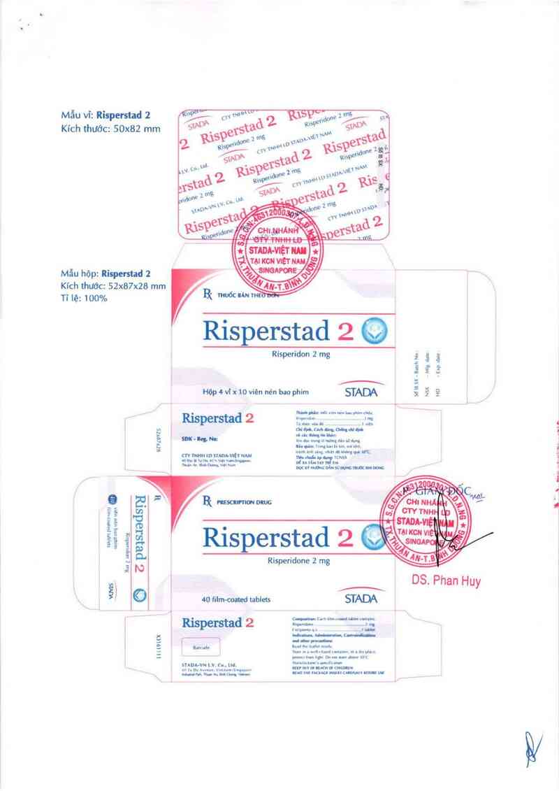 thông tin, cách dùng, giá thuốc Risperstad 2 - ảnh 3