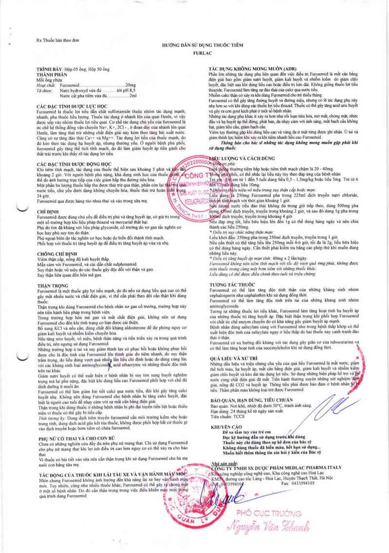 thông tin, cách dùng, giá thuốc Furlac - ảnh 3