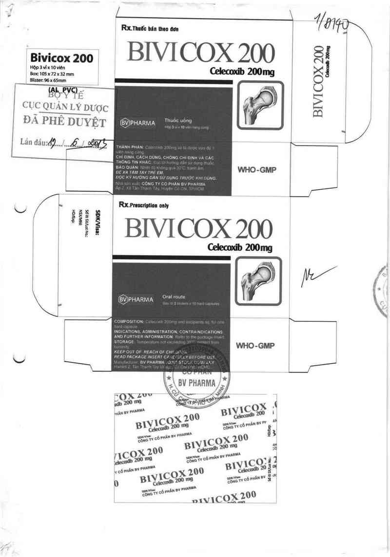 thông tin, cách dùng, giá thuốc Bivicox 200 - ảnh 0