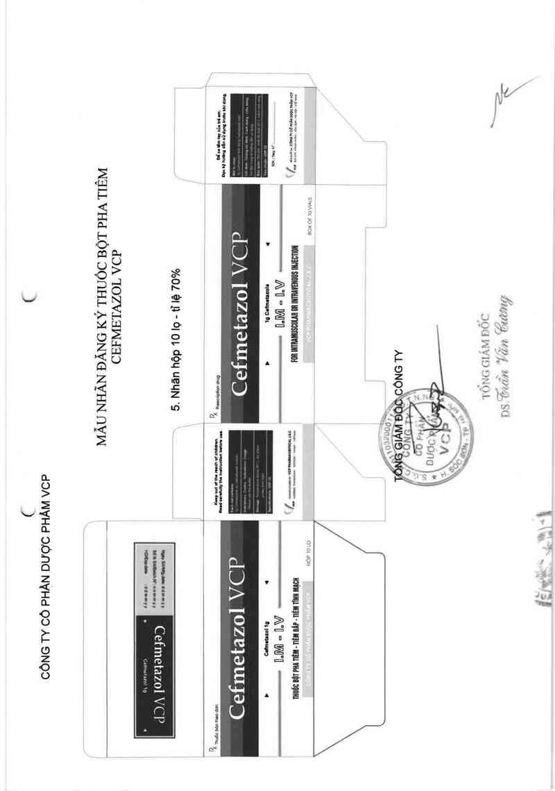 thông tin, cách dùng, giá thuốc Cefmetazol VCP - ảnh 3