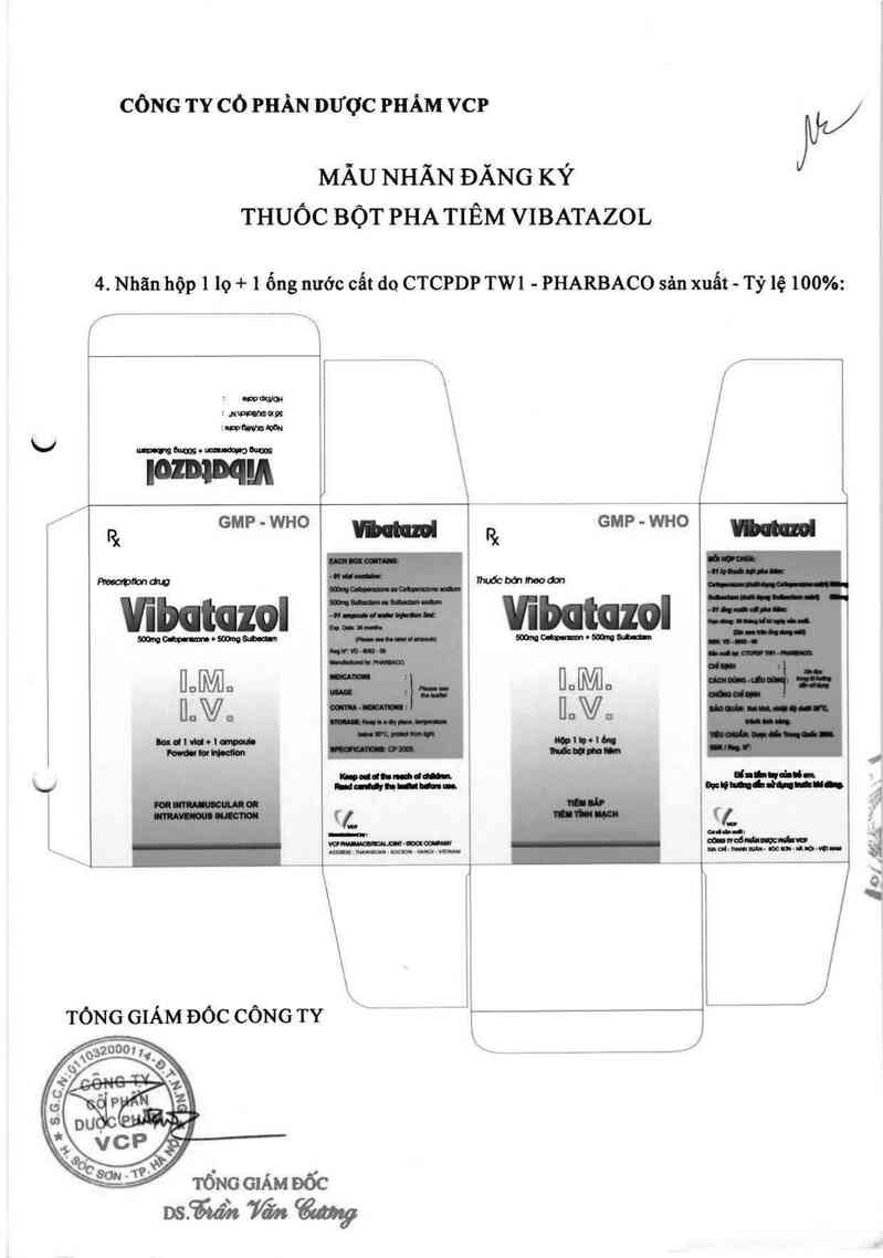 thông tin, cách dùng, giá thuốc Vibatazol - ảnh 2