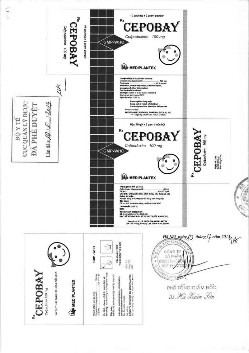 thông tin, cách dùng, giá thuốc Cepobay - ảnh 0