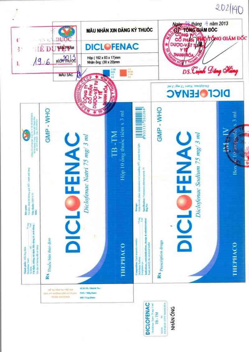 thông tin, cách dùng, giá thuốc Diclofenac - ảnh 0