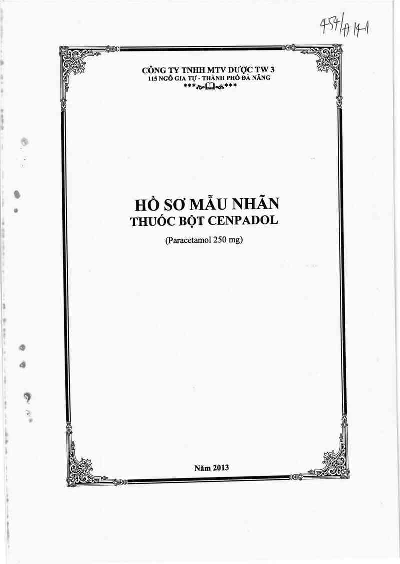 thông tin, cách dùng, giá thuốc Cenpadol - ảnh 0