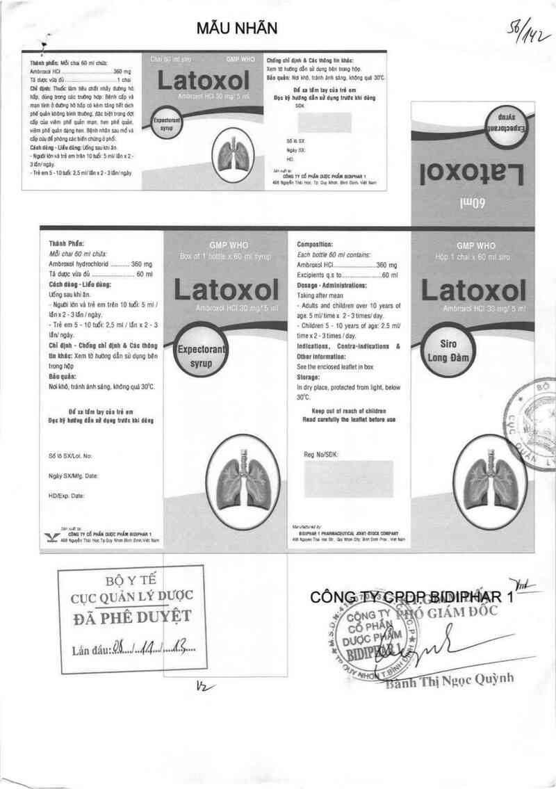 thông tin, cách dùng, giá thuốc Latoxol - ảnh 0