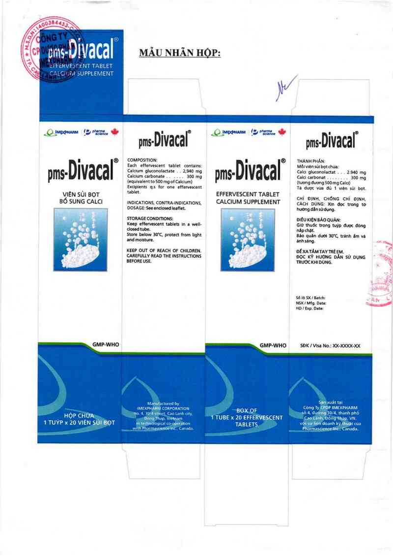 thông tin, cách dùng, giá thuốc pms - Divacal - ảnh 1