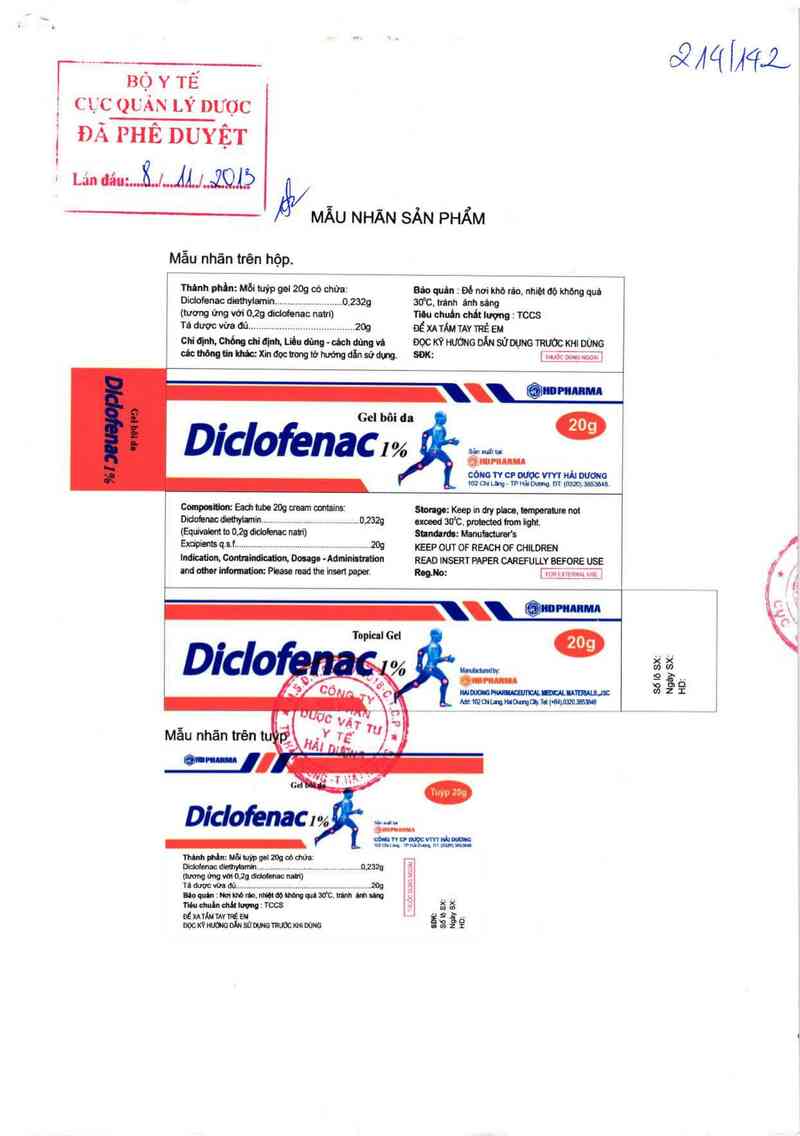 thông tin, cách dùng, giá thuốc Diclofenac 1% - ảnh 0