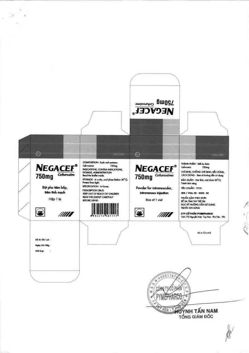 thông tin, cách dùng, giá thuốc Negacef 750mg - ảnh 1