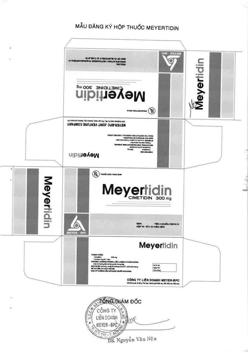 thông tin, cách dùng, giá thuốc Meyertidin - ảnh 3