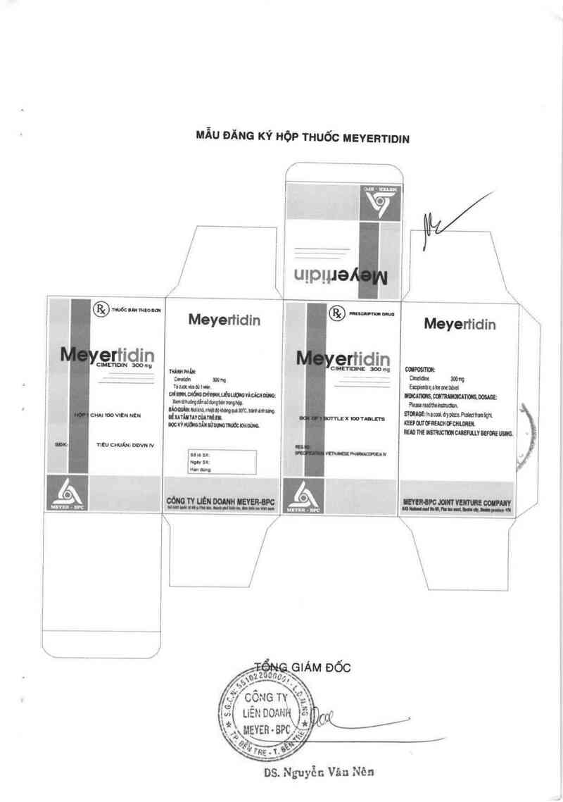 thông tin, cách dùng, giá thuốc Meyertidin - ảnh 5