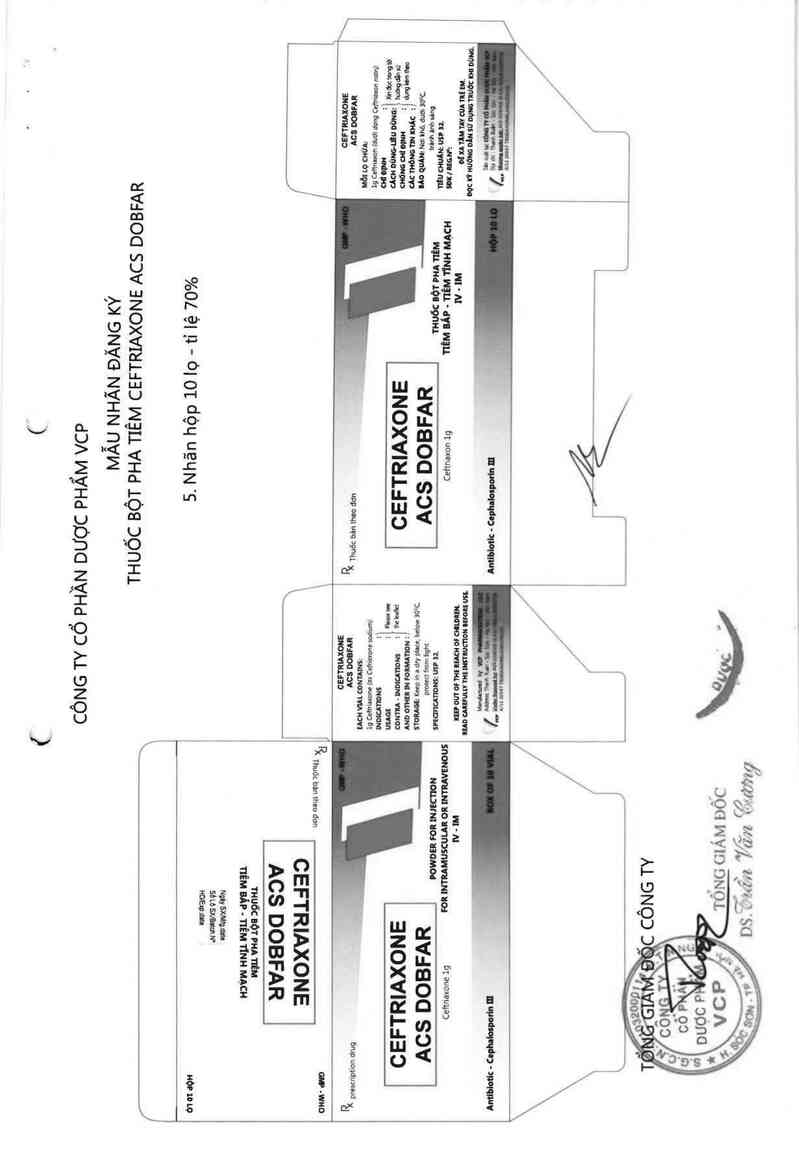 thông tin, cách dùng, giá thuốc Ceftriaxone ACS Dobfar - ảnh 3