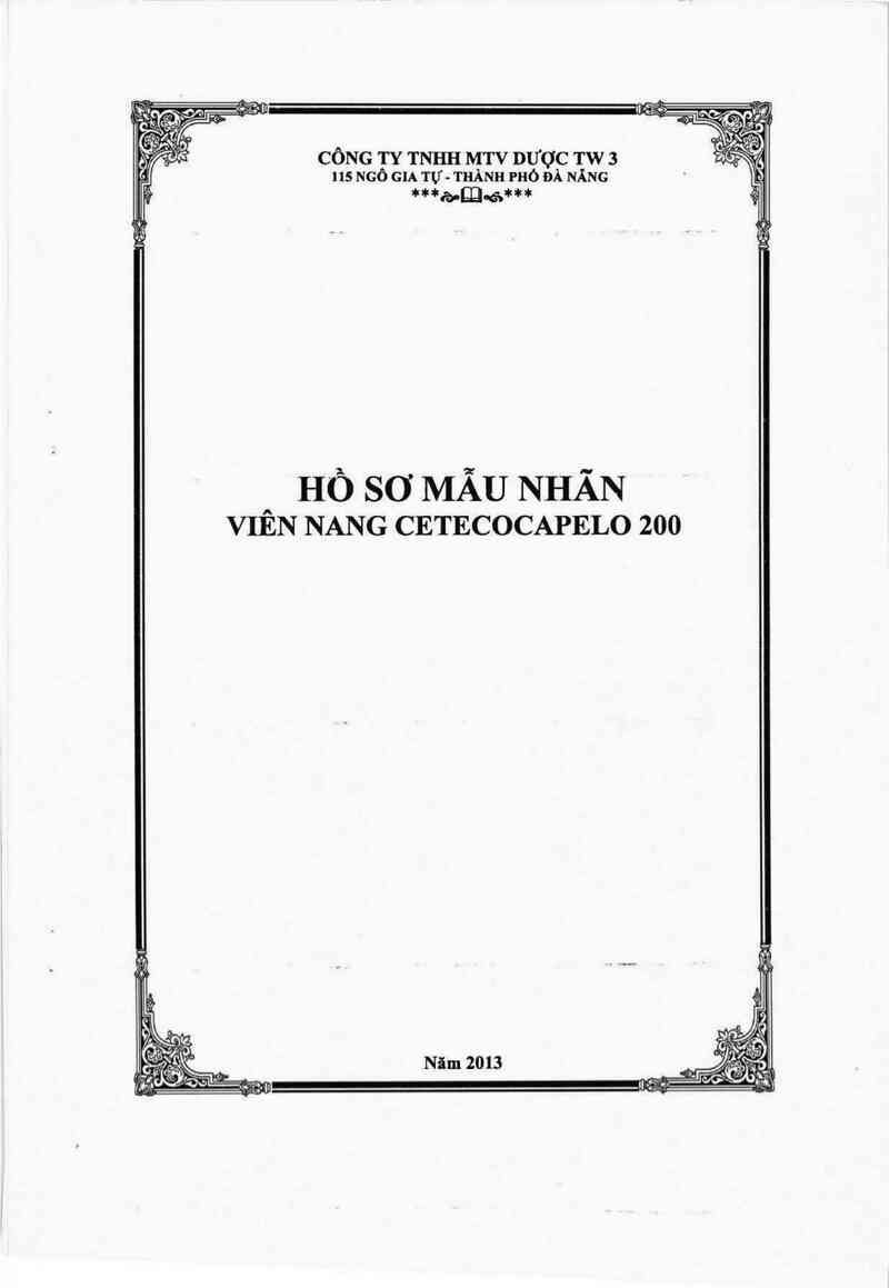 thông tin, cách dùng, giá thuốc Cetecocapelo 200 - ảnh 0