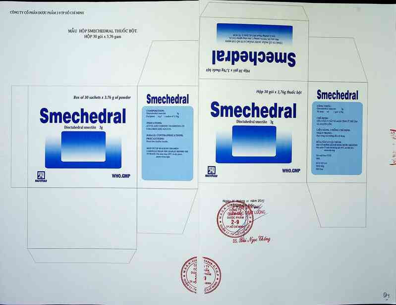 thông tin, cách dùng, giá thuốc Smechedral - ảnh 1