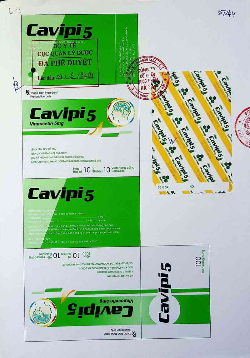 thông tin, cách dùng, giá thuốc Cavipi 5 - ảnh 0