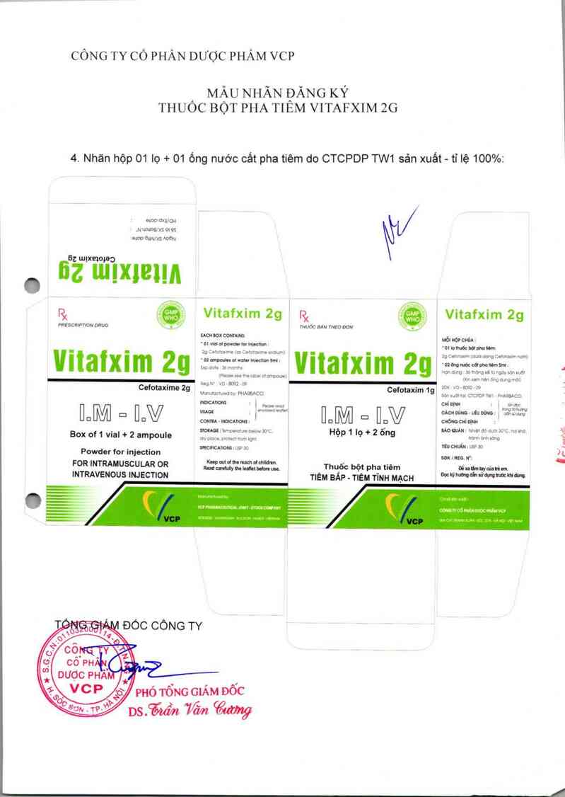 thông tin, cách dùng, giá thuốc Vitafxim 2g - ảnh 2