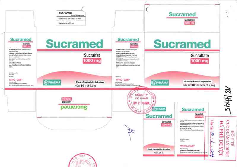 thông tin, cách dùng, giá thuốc Sucramed - ảnh 0