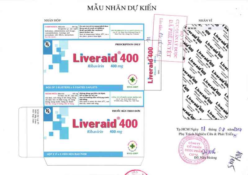 thông tin, cách dùng, giá thuốc Liveraid 400 - ảnh 0