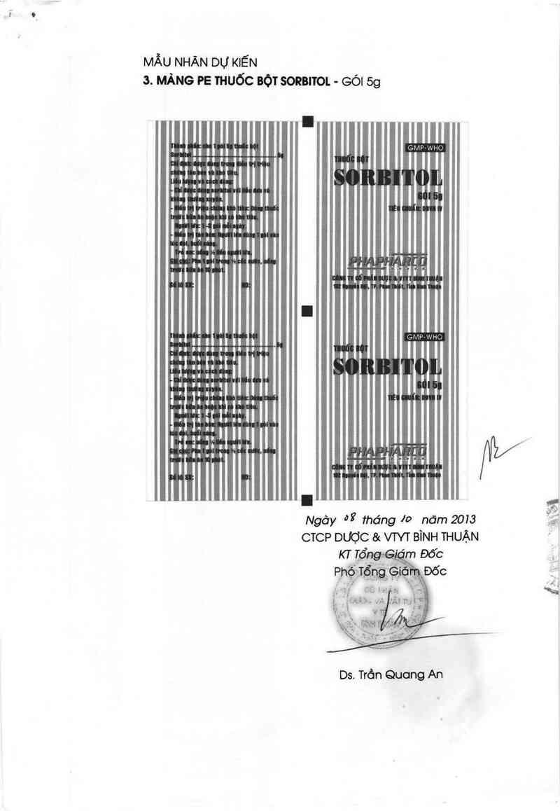 thông tin, cách dùng, giá thuốc Sorbitol - ảnh 2