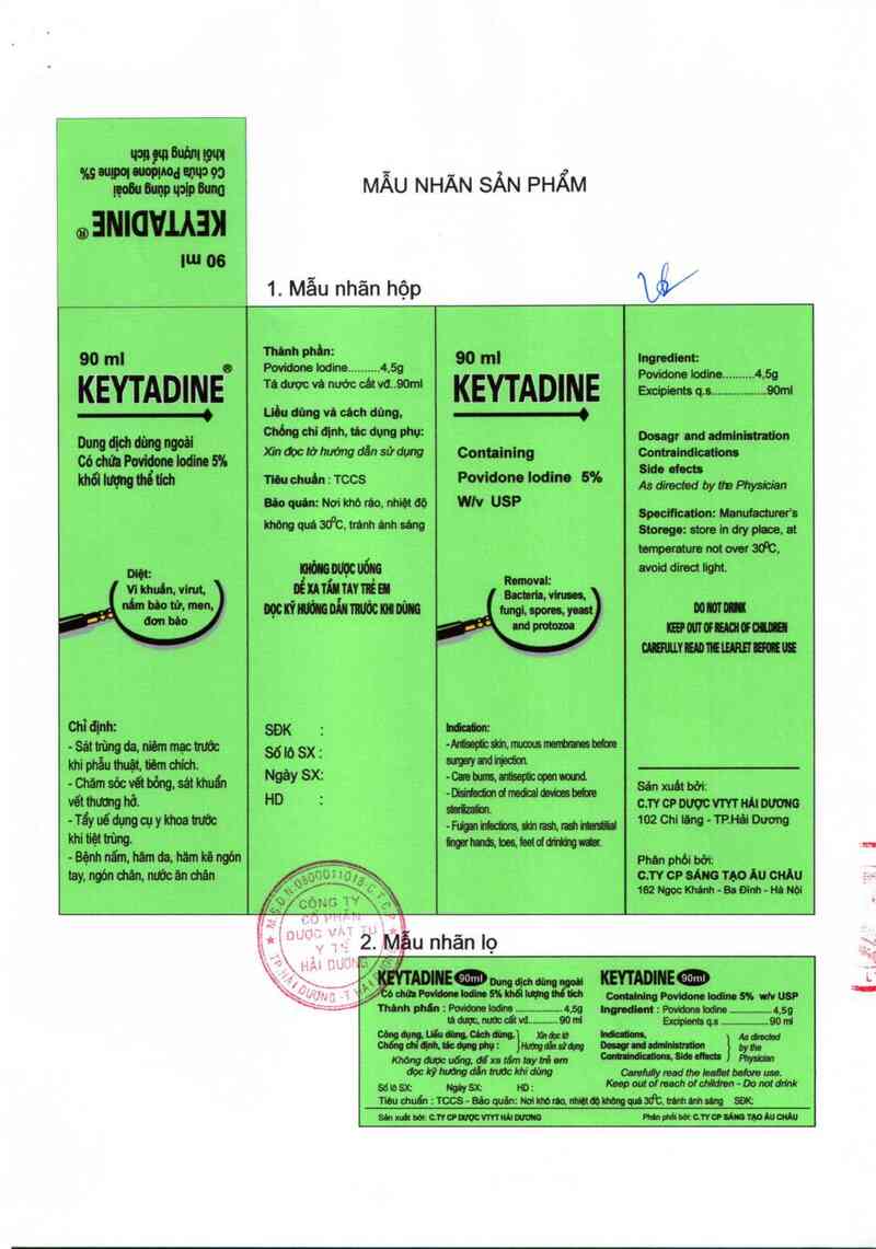 thông tin, cách dùng, giá thuốc Keytadine - ảnh 2