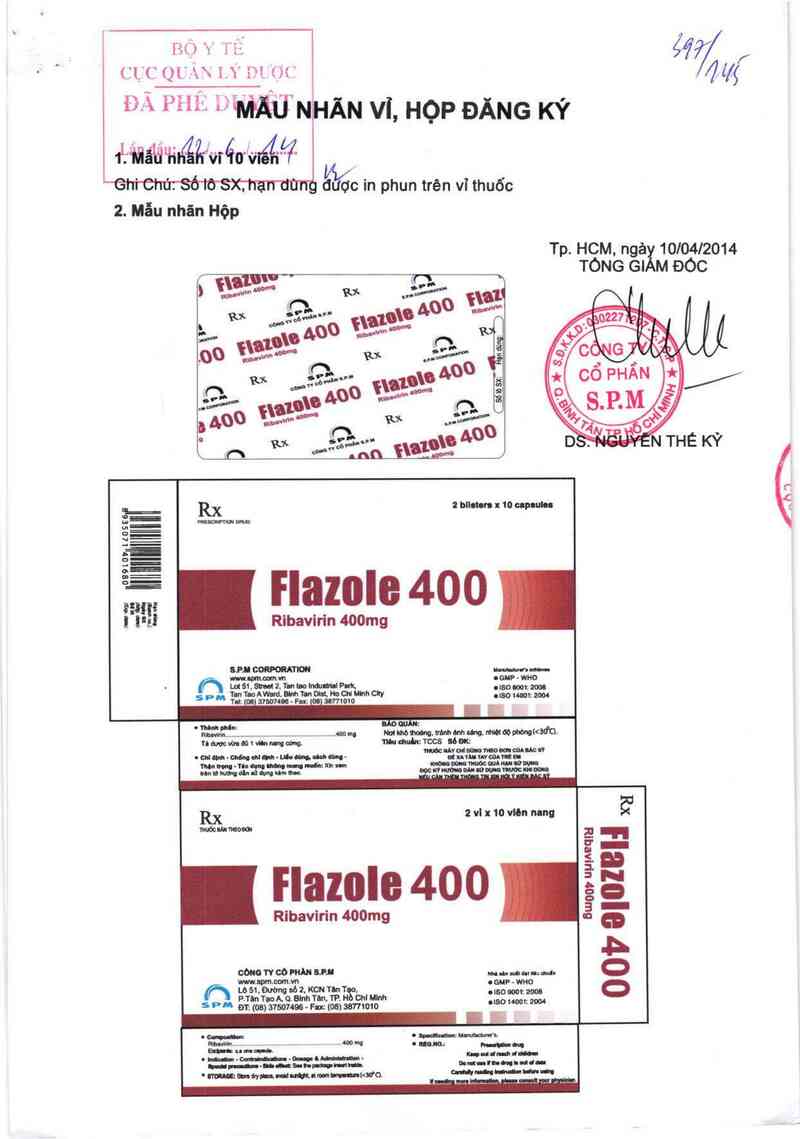 thông tin, cách dùng, giá thuốc Flazole 400 - ảnh 0