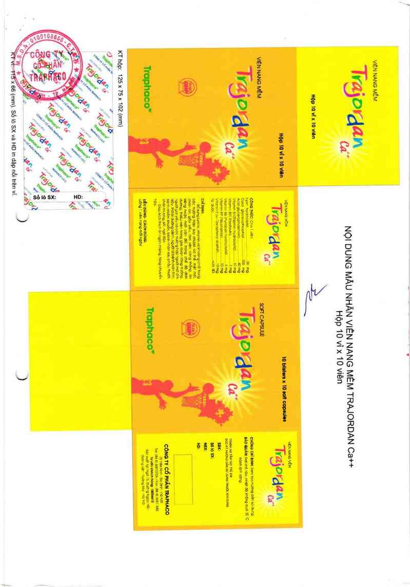 thông tin, cách dùng, giá thuốc Trajordan Ca - ảnh 4