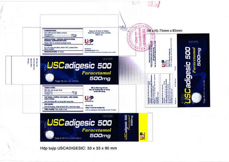 thông tin, cách dùng, giá thuốc Uscadigesic 500 - ảnh 1