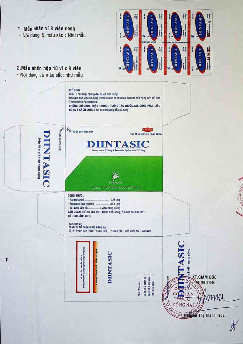 thông tin, cách dùng, giá thuốc Diintasic - ảnh 2