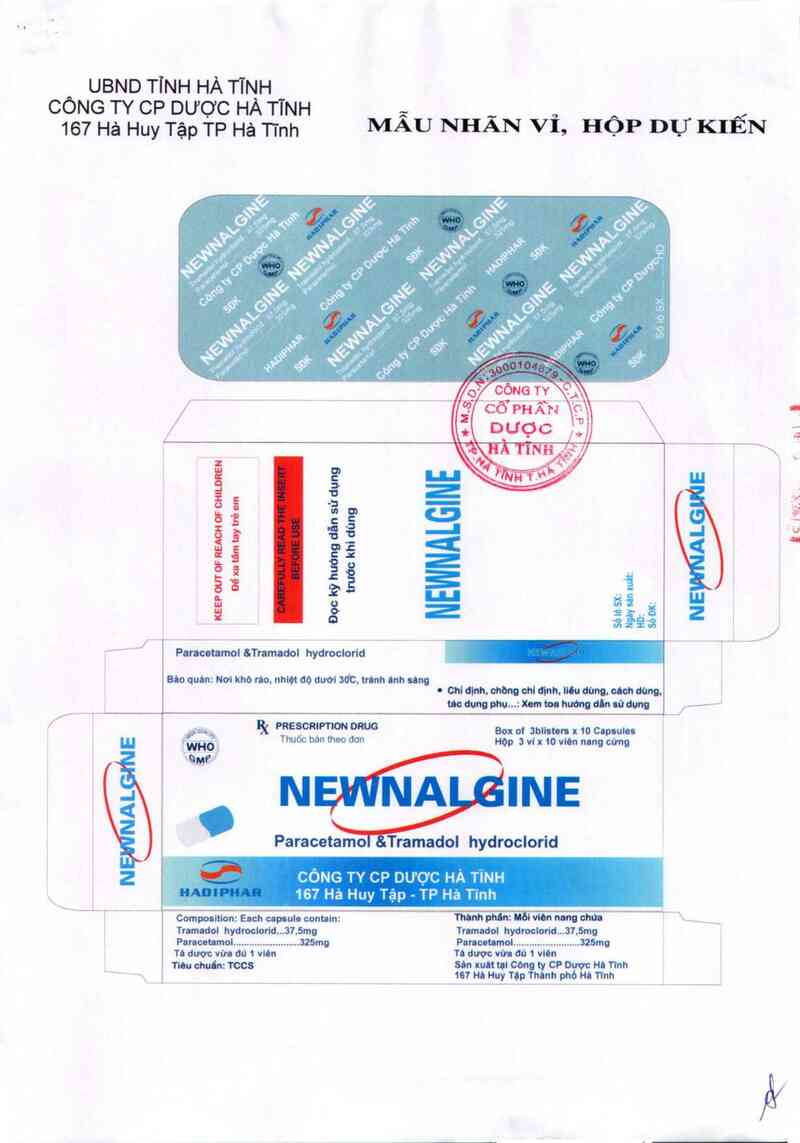 thông tin, cách dùng, giá thuốc Newnalgine - ảnh 2