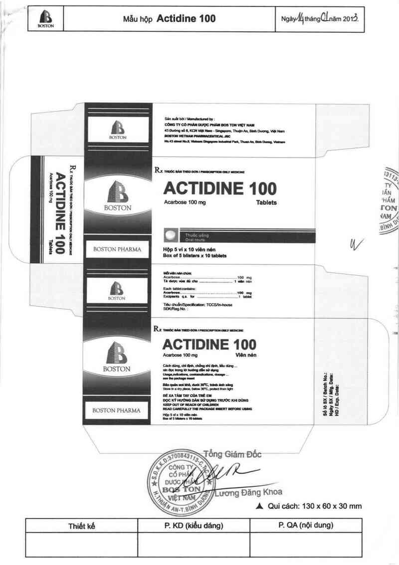 thông tin, cách dùng, giá thuốc Actidine 50 - ảnh 2