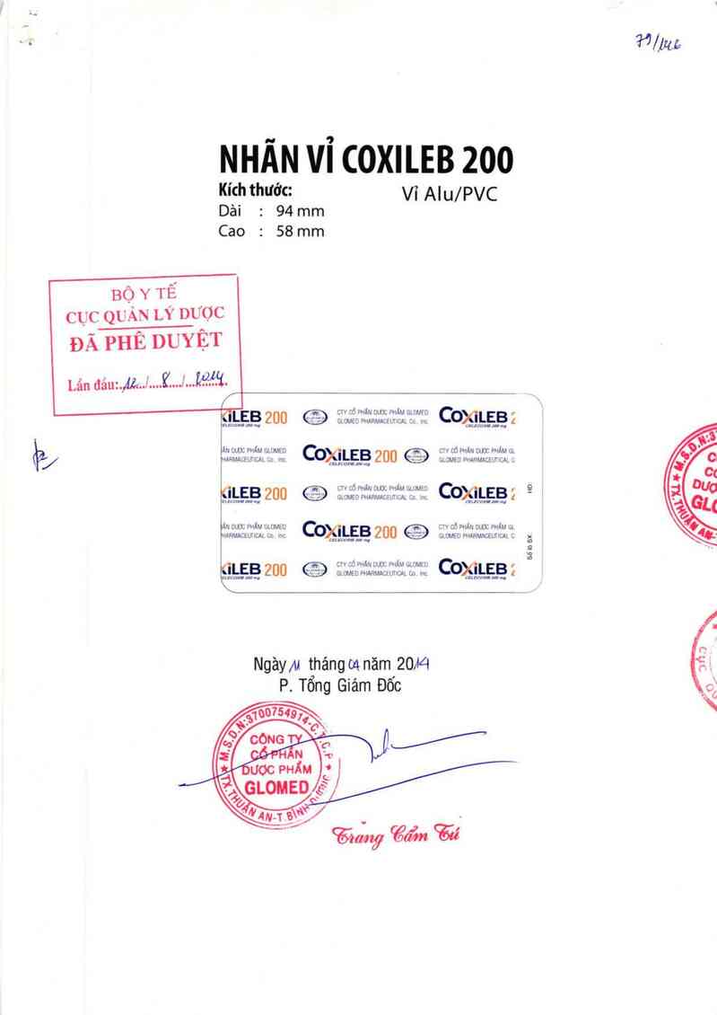 thông tin, cách dùng, giá thuốc Coxileb 200 - ảnh 0