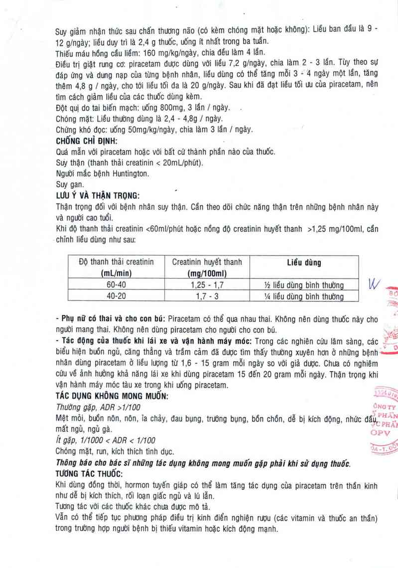 thông tin, cách dùng, giá thuốc Braintrop 400 - ảnh 2