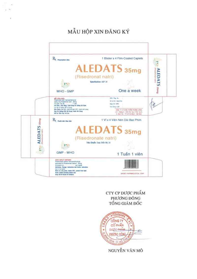 thông tin, cách dùng, giá thuốc Aledats 35 mg - ảnh 2