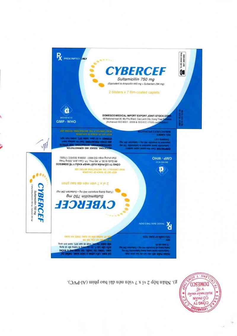 thông tin, cách dùng, giá thuốc Cybercef 750 mg - ảnh 7