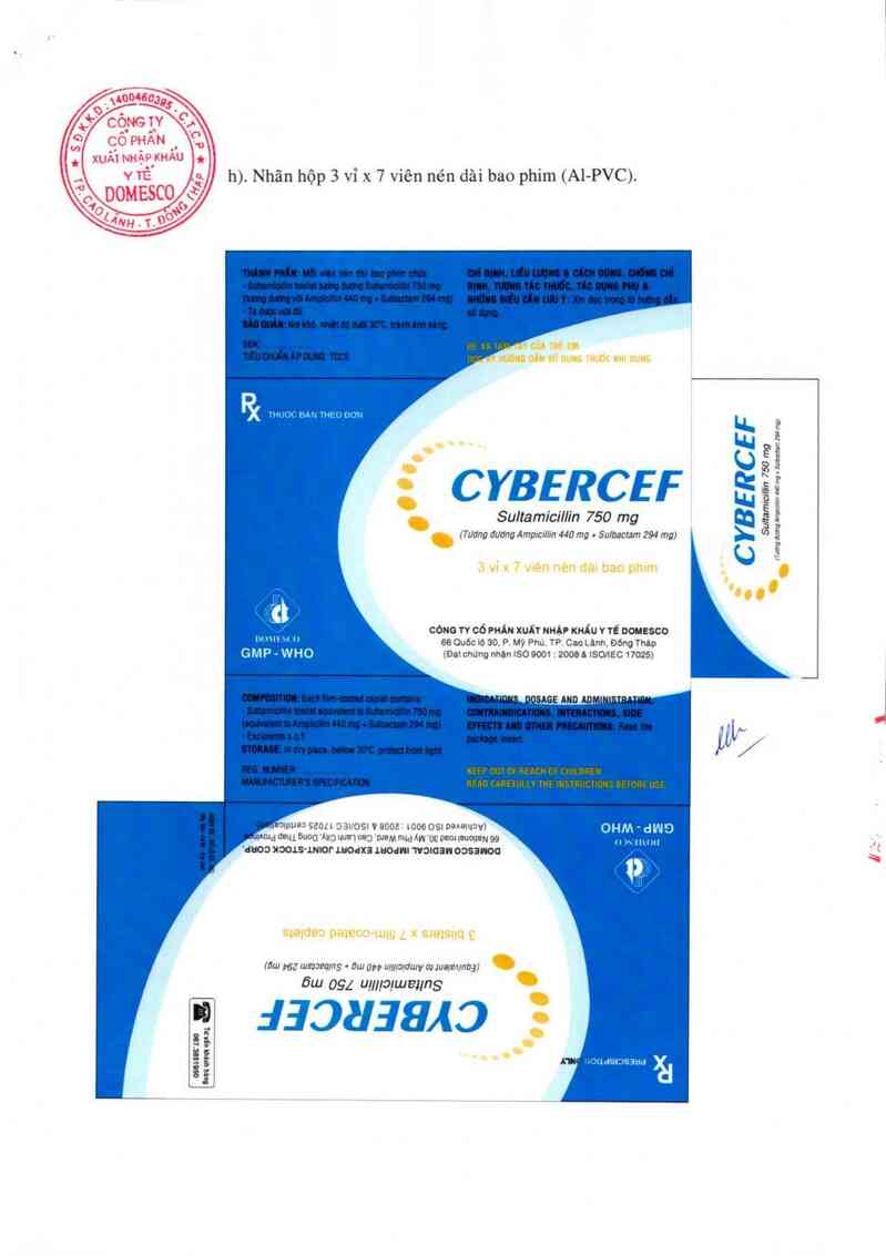 thông tin, cách dùng, giá thuốc Cybercef 750 mg - ảnh 8