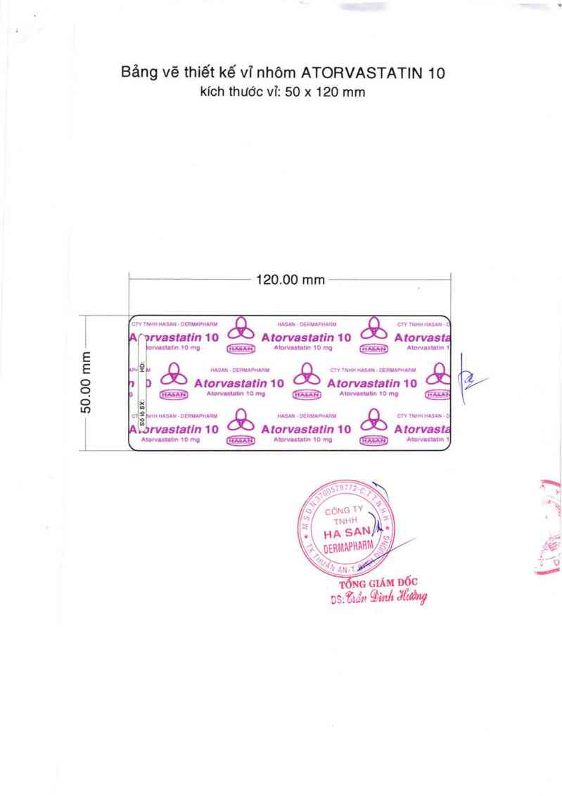 thông tin, cách dùng, giá thuốc Atorvastatin 10 - ảnh 2