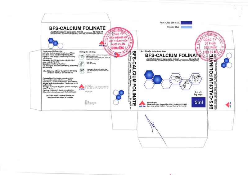 thông tin, cách dùng, giá thuốc BFS-Calcium folinate - ảnh 2