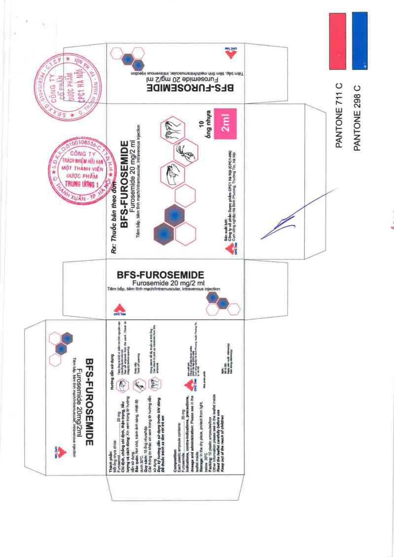 thông tin, cách dùng, giá thuốc BFS-Furosemide - ảnh 2