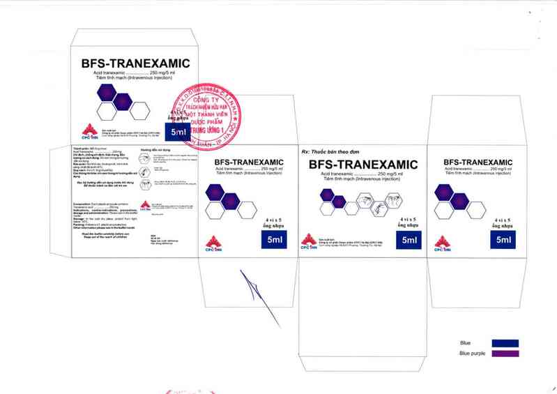 thông tin, cách dùng, giá thuốc BFS-Tranexamic - ảnh 1