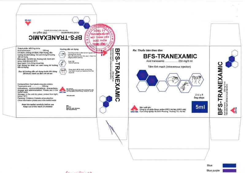 thông tin, cách dùng, giá thuốc BFS-Tranexamic - ảnh 2