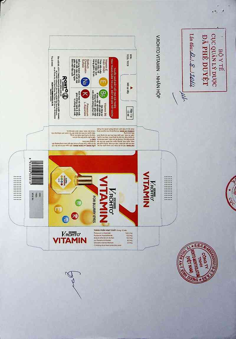 thông tin, cách dùng, giá thuốc V.Rohto vitamin - ảnh 0