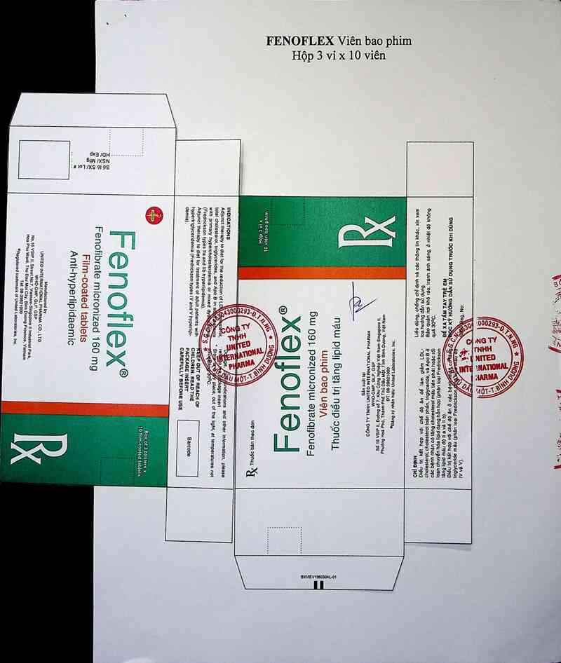 thông tin, cách dùng, giá thuốc Fenoflex - ảnh 1