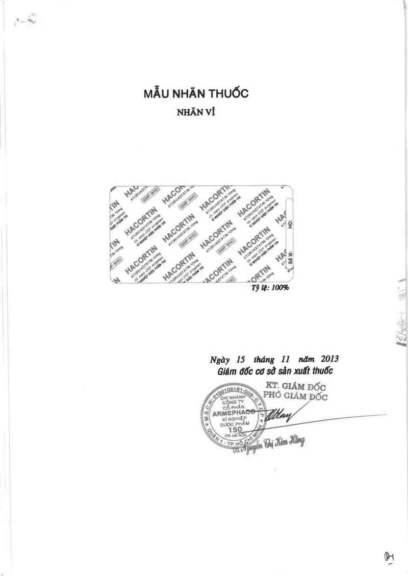 thông tin, cách dùng, giá thuốc Hacortin - ảnh 1